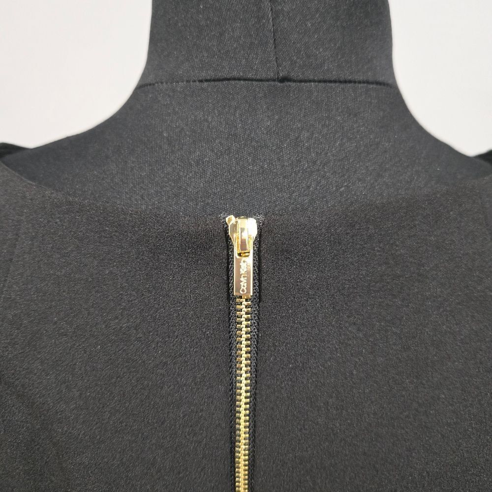 Calvin Klein Black Long Sleeve Dress - Picture 16 of 17